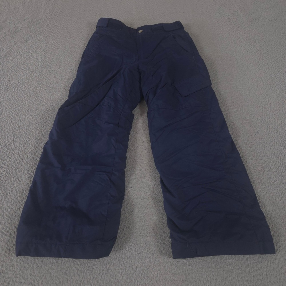 Columbia Pants Boys S 8 Navy Ice Slope II Insulated Straight Leg Outgrown System